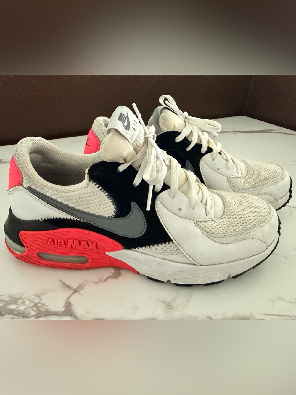 Nike Women’s Air Max Sneakers in White, Black, Gray & Pink